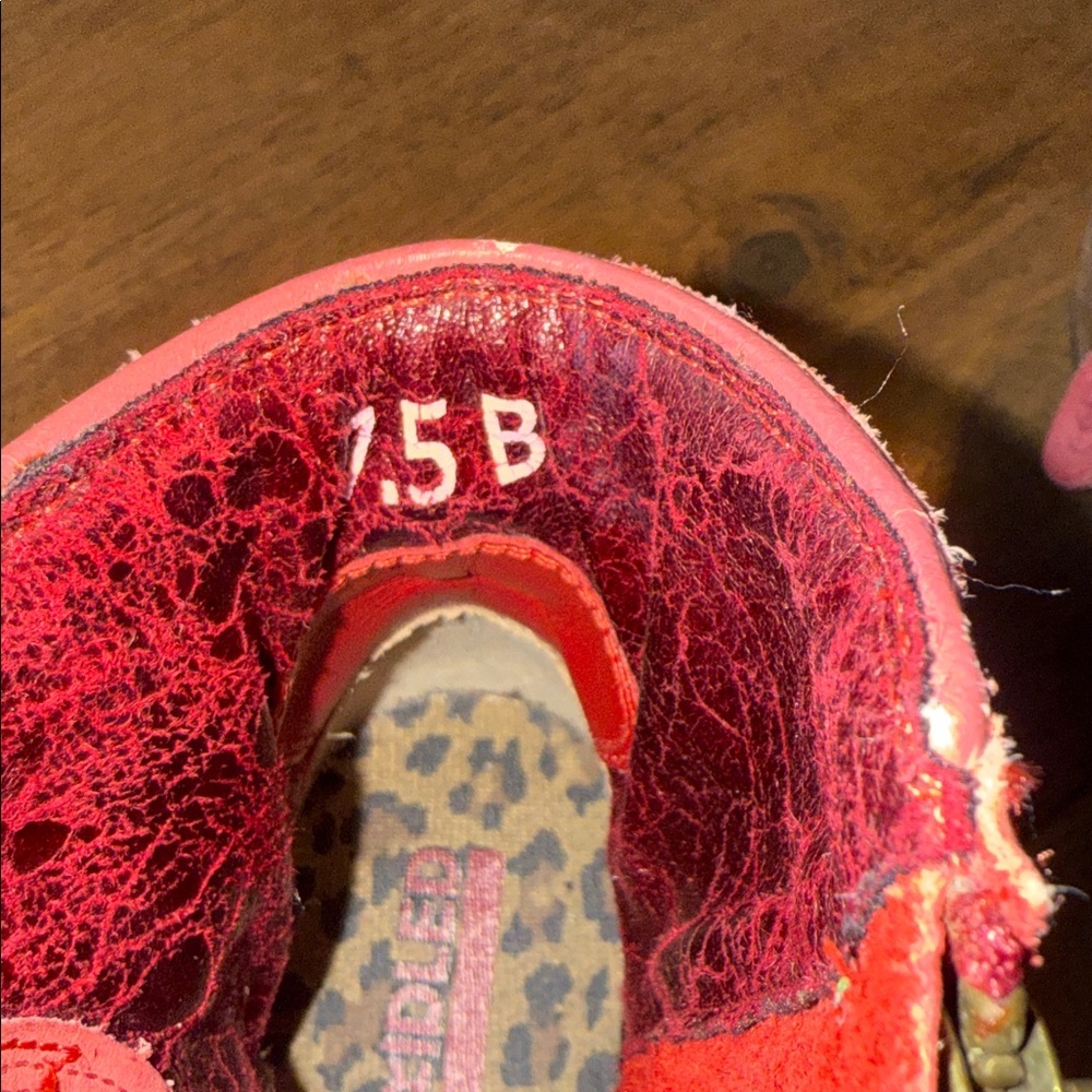 Ariat Red Leather Boots - Picture 10 of 10